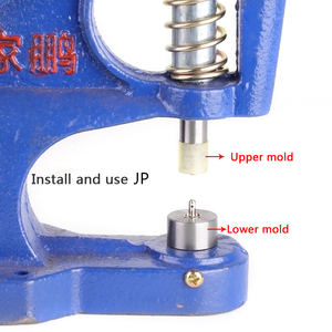 Stampo per bottoni a rivetto a doppia faccia, accessori per abbigliamento, strumento per l'installazione di rivetti, stampo per cucito, accessori per bottoni a pressione, strumento per lavorazione del cuoio - Product Image 5