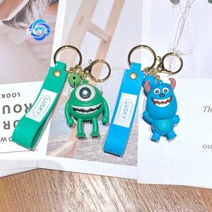 Portachiavi Mike di Monsters University, Personaggio Monocolo, Mostro Blu Cartoon, Regalo per Borsa o Auto - Product Image 4