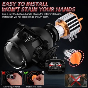Tube <span class=keywords><strong>LED</strong></span> double cuivre transfrontalier <span class=keywords><strong>H15</strong></span> <span class=keywords><strong>Golf</strong></span> <span class=keywords><strong>7</strong></span>, phare de route spécial ultra-lumineux 130W 15000LM, éclairage <span class=keywords><strong>LED</strong></span> universel pour voiture 1:1 - Product Image 3