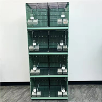 Cage à oiseaux facile à nettoyer, résistante à la rouille et à la corrosion, cage à oiseaux, jaulas para pajaros, cage de reproduction pour oiseaux, volière pour perroquets