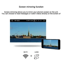 Lecteur multimédia Android pour voiture 1 Din avec 8 Go de RAM, navigation GPS pour Renault Mégane II 2004-2009