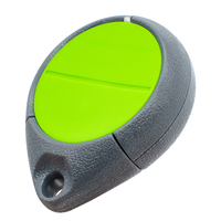 Télécommande de remplacement pour porte de garage à code roulant 434,54 MHz, compatible Merlin E970M, ouvre-porte à 2 boutons, émetteur sans fil