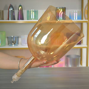 HF Citrine มือจับคริสตัลใสร้องเพลงพร้อมการรักษาด้วย<span class=keywords><strong>พลอย</strong></span>หูจับคริสตัลควอตซ์สำหรับอาบน้ำชามร้องเพลง - Product Image 4