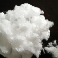 Matériau de remplissage d'oreiller en silicone 100% Fabricants et fournisseurs de fibres discontinues de polyester recyclé