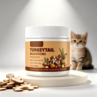Fournisseur direct d'usine, poudre de champignon Turkey Tail non-OGM, sans gluten, antioxydante, anti-inflammatoire