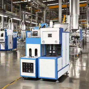 Máquina Sopladora de Botellas de Agua Mineral PET Semiautomática de Venta Caliente, Controlada por PLC Mitsubishi - Product Image 2