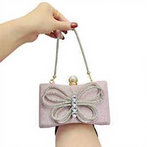 New Cross-border Socialite Rhinestone Small Women's Evening Dress <b>Clutch</b> Diamond-encrusted Shoulder Crosbody Portable Tanjing - Product Image 1