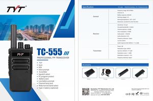 Für TYT TC-555 2W UHF 400-470MHz Tragbares Handfunkgerät für Outdoor-Camping Langstrecken 2W UHF Walkie-Talkie - Product Image 3