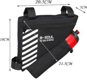 Bolsa de Asiento de Ciclismo Moderna, Impermeable, Triangular, Portátil, para Bicicleta, Muestra Gratis - Product Image 1
