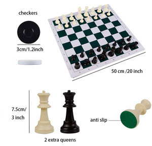 Juego de <span class=keywords><strong>Ajedrez</strong></span> de torneo Juego de <span class=keywords><strong>Ajedrez</strong></span> de tablero de <span class=keywords><strong>ajedrez</strong></span> personalizado 50 cm 21 pulgadas Juego de tablero de <span class=keywords><strong>ajedrez</strong></span> de vinilo <span class=keywords><strong>enrollable</strong></span> Juego de tablero de <span class=keywords><strong>ajedrez</strong></span> <span class=keywords><strong>enrollable</strong></span> - Product Image 4