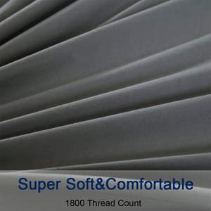 China Manufacture Customized <strong>Super</strong> Soft Luxury Egyptian 6pcs Microfiber Bed <strong>Sheet</strong> Set - Product Image 4