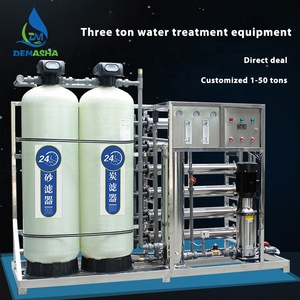 3Ton/H água filtro Ro água purificação equipamentos osmose inversa produzindo água doce - Product Image 3