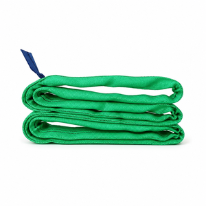 Sangle de levage souple en polyester, ronde et sans fin, personnalisée, 2 tonnes, 5 m, pour la construction, fabriquée au Vietnam - Product Image 2