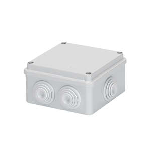 Caja de Conexiones Gewiss 100X100X50 IP55 con Tapa de Plástico Atornillable para Protección de Cables Eléctricos - Product Image 1