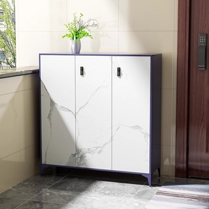 Thép Tủ Giày Chống Bụi Nhập Giày Kệ Thân Thiện Với Môi Giày Hiển Thị Kệ Cho Nhà Lối Vào Hội Trường Phòng Khách Khách Sạn - Product Image 4
