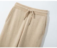 Ensemble pantalon et cardigan en cachemire 2026 pour femme – Pull personnalisé en cachemire à manches longues et pantalon
