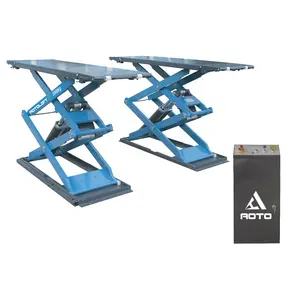 Full rise hydraulic scissor lift car lifter hydraulic lifting car machine AT-X30S