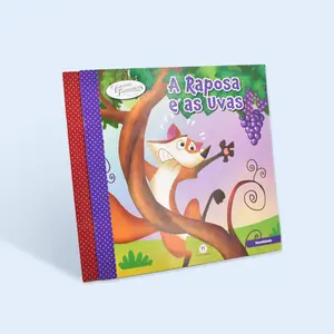 Vivid color Fancy Softcover Fairy Tale Book Printing The story book for kids' gift and education material printing service
