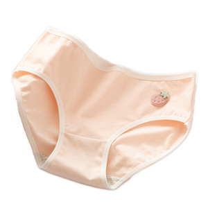 Nouvelles culottes en coton, culottes de couleur unie, culottes pour filles, sous-vêtements pour femmes, lingerie sexy pour femmes, shorts doux et mignons, sous-vêtements - Product Image 5