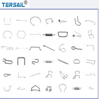 Spring Torsion Buffer Spring Battery Retaining Ring Special-shaped Stainless Steel 301306 302 Carbon Steel