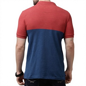 Camiseta de Punto Sólida para Hombre, Manga Corta, Algodón Transpirable de Secado Rápido, Diseño Casual con Logotipo Frontal - Product Image 2
