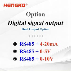 HG808-H настенный датчик температуры и влажности высокочувствительный датчик температуры и влажности HVAC для теплицы - Product Image 3