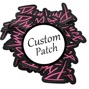 Customized Amazing Work Nice Quality Biggest Embroidered Applique Iron On Patches for Jackets