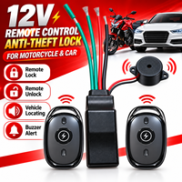 Système de verrouillage antivol à télécommande avec relais 12V et clé sans fil pour la protection de la sécurité des motos et des voitures