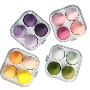 Trang điểm trứng chéo bọt biển bột Puff nước thả bột Puff trang điểm trứng bột - Product Image 2