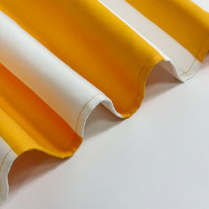 Telo <span class=keywords><strong>da</strong></span> <span class=keywords><strong>Spiaggia</strong></span> a Righe in Microfibra con Bordo Rifinito, Coprisedia Antiscivolo <span class=keywords><strong>per</strong></span> Hotel e Spa - Product Image 4