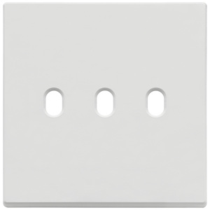 Vintage Matt White Wall <b>Switch</b> <b>Plate</b> 3Mx3 BS 9.5 In Length 1.4 In Height - Product Image 1