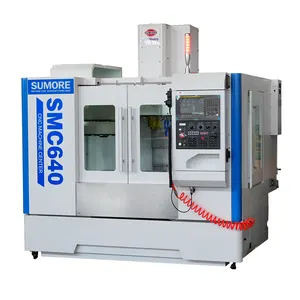 Smc640 מהירות גבוהה 3 ציר cnc מכונת קידוח מכונת קידוח ייצור vmc 640 cnc מרכז עיבוד