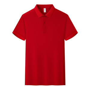 Camiseta Polo de Manga Corta con Cuello, Personalizada, de Algodón, Color Sólido, Transpirable, para Uso Diario, Uniformes de Trabajo, Ropa de Grupo, Publicidad - Product Image 3