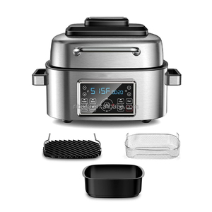 Aifa Nouvelle Friteuse à Air Électrique Numérique 6,5L 6L <span class=keywords><strong>8L</strong></span> en Acier Inoxydable, Machine de Cuisson Intelligente pour Usage Domestique, Vente Chaude, OEM - Product Image 2