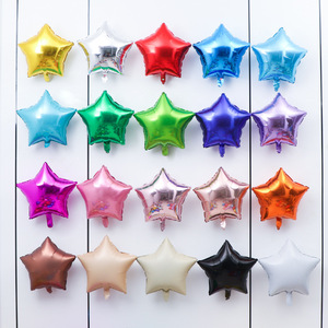 ลูกโป่งฟอยล์อะลูมิเนียมรูปดาวขนาด 18 นิ้ว สำหรับตกแต่งงานวันเกิด - Product Image 4