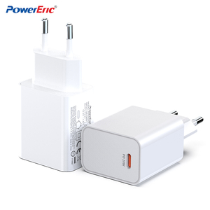 شاحن جداري سريع 20 واط مع حماية من النوع C OVP 5V/3A 9V/2A 12V/1.67A مخرجات الاتحاد الأوروبي المكونات - Product Image 2