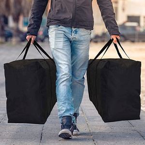 Wholesale <b>Extra</b> <b>Large</b> <b>Moving</b> Handles Heavy Duty Storage Bags Oversize Foldable Reusable Carrying <b>Moving</b> Travel Duffle Bag - Product Image 2