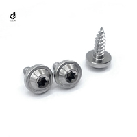 BJCJTi Factory Supply Vis Torx autotaraudeuse en titane Gr5 M5 M6 certifiée ISO9001/CE à filetage standard pour moto