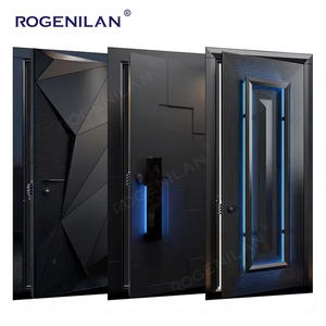 Porte d'<span class=keywords><strong>entrée</strong></span> principale moderne Rogenilan Foshan sur mesure pour villa, style turc, pour <span class=keywords><strong>maison</strong></span> - Product Image 6
