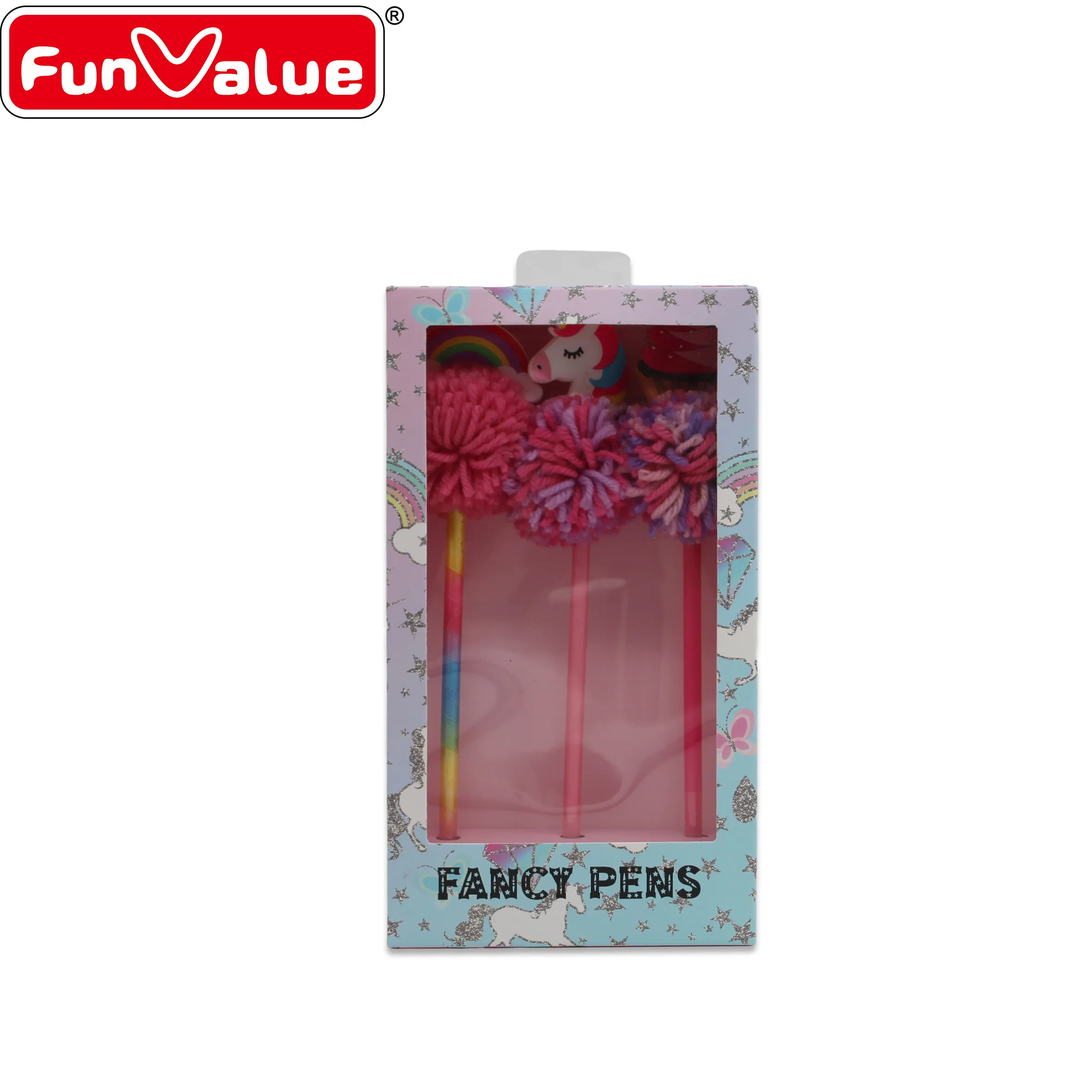 Hete Verkoop Fancy Pennen Voor Grappige Goedkope Gratis Aangepaste Logo Pen Voor Kinderen