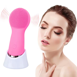 <span class=keywords><strong>Brosse</strong></span> <span class=keywords><strong>nettoyante</strong></span> électrique nouvel arrivage en gros appareil de soins de la peau <span class=keywords><strong>brosse</strong></span> de lavage du <span class=keywords><strong>visage</strong></span> en silicone souple étanche masseur facial - Product Image 5