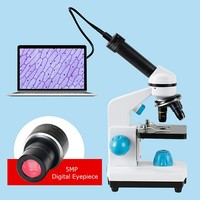 High Power Professional Microscope Camera Zoom Lens Compact Monocular Tripod Included for Wildlife Viewing Hunting