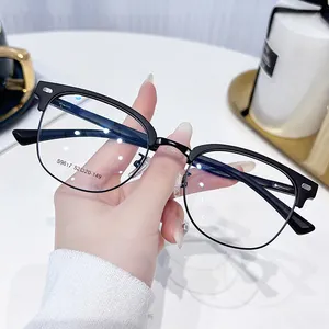 Bingkai kacamata pro dusen fengchao bingkai optik TR + Aloi bingkai kacamata kualitas tinggi untuk pria dan wanita