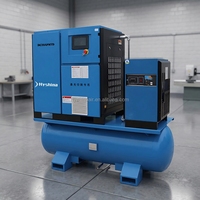 Compresseur d'air rotatif à vis industriel stationnaire PM VFD 10/15/20/25/30/40/50/60/75/100/125 HP 5/7/8/10/13/16 Bar