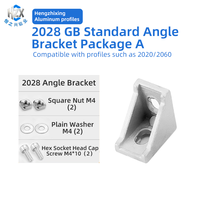 Connecteur d'angle droit 90 degrés pour profilé aluminium 3030, accessoires de fixation triangulaire