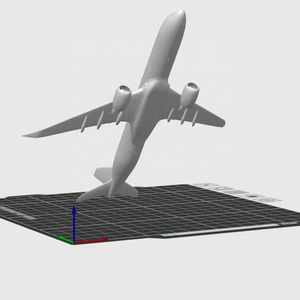 Modèle d'avion imprimé en 3D haute précision, collection de maquettes d'avions en métal et résine sur mesure, décoration de bureau - Product Image 2