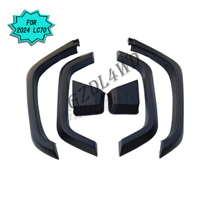 Rộng phía trước phía sau Chắn Bùn Pháo Sáng bánh xe arches cho Land Cruiser 70 Series lc70 lc79 2024 <span class=keywords><strong>hzj79</strong></span>/vdj79 đơn <span class=keywords><strong>Cab</strong></span>/Phiên bản dài - Product Image 1