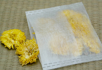 Sachets de thé pliables en fibre de maïs 5 * 6 cm, filtre à thé