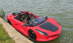 Moto Acuática Flotante de Fibra de Vidrio con Motor Fuera de Borda Eléctrico, 5 Asientos, Velocidad de 50-60 km/h, para <span class=keywords><strong>Alquiler</strong></span> Comercial en Zonas Turísticas - Product Image 2