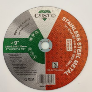 <span class=keywords><strong>Disque</strong></span> de coupe <span class=keywords><strong>230</strong></span> mm pour <span class=keywords><strong>meuleuse</strong></span> d'angle 2mm 9 points de coupe - Product Image 2
